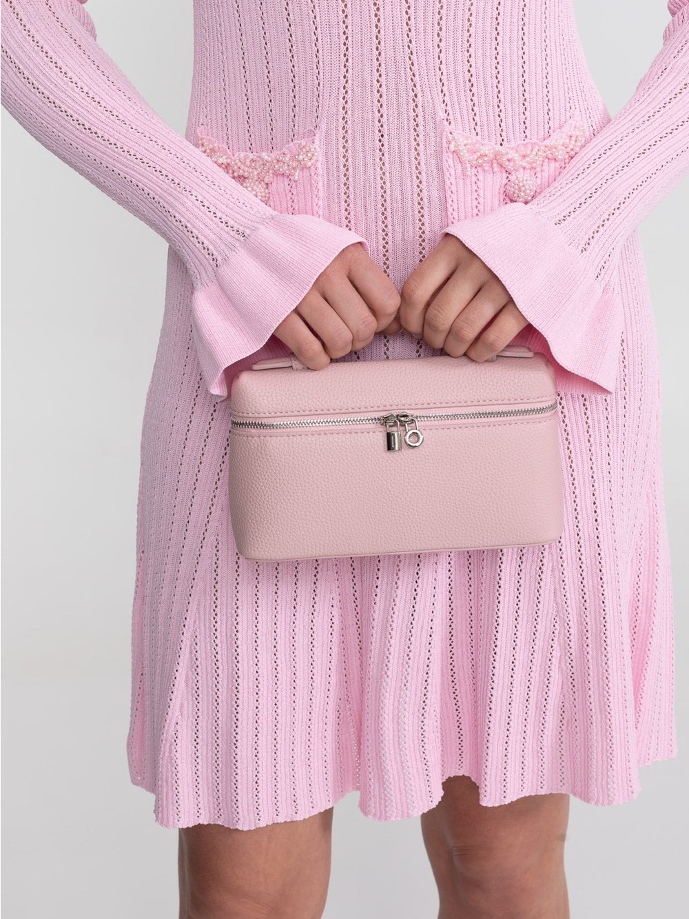 Pink (Loro Piana Inspired) Crossbody Bag